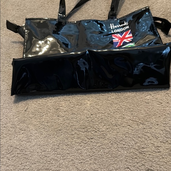 Harrods London Black Tote Bag - Picture 7 of 9